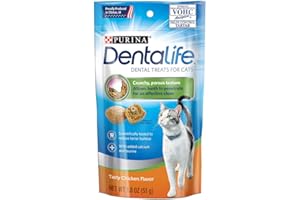 Purina Dentalife Leckerlis für Katzen, leckeres Huhn