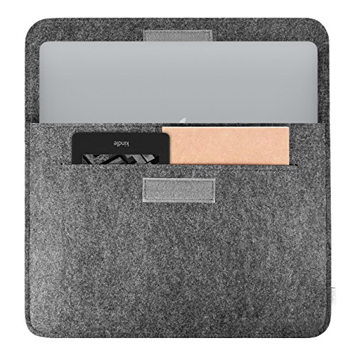 Inateck Filz Sleeve Laptop Schutzh  lle  umweltfreundliche Notebook Schutztasche f  r neues 15 Zoll MacBook Pro 2016 2017 mit Touch Bar und Touch ID  