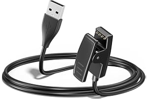 Tobfit 50cm Chargeur pour Garmin Lily 2/Lily, Forerunner 55 645 630 235 230 735XT 30, USB 0,5m/1,64ft Câble de Charge pour Garmin Approach S20 G10/Vivomove HR Montres Accessoires