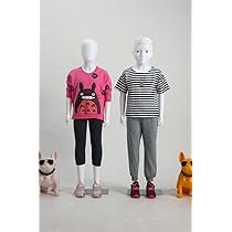 Manichino Bianco Opaco Egghead Senza Volto - Con Piastra Metallica, Altezza 175cm, Per Esposizione Vestiti - Foto 4