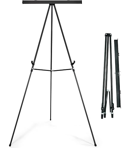 70 XL Black Aluminum Flipchart Display Presentation Easel Heavy Duty - TCP Global 70 XL Black Aluminum Flipchart Display Presentation Easel Heavy Duty - TCP Global