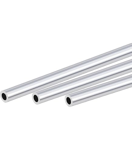 Sourcing Map 304 Edelstahlrohr - 6 Mm Innendurchmesser, 10 Mm Außendurchmesser, 250 Mm Länge - Nahtloses Kapillarrohr