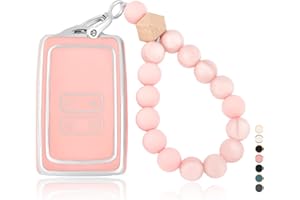 OFF WE GO Funda Llave Coche Carcasa Mando para Renault Dacia Duster Captur Kadjar Espace Megane Kangoo Arkana Arcan Koleos Espace Talisman Sandero Casos Cubierta Llave Funda Tarjeta Llave, Rosa