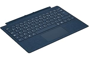 Microsoft Clavier Type Cover pour Surface Pro - compatible Surface Pro 3/4/5/6/7/7+ - Clavier AZERTY français - Bleu Cobalt