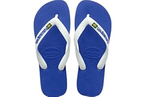Havaianas - Kids Flores, Infradito, Comode, Resistenti E Divertenti, Suola Con Stampa Floreale, Cinghie Metalliche E Suola Antiscivolo, Bambine e ragazze