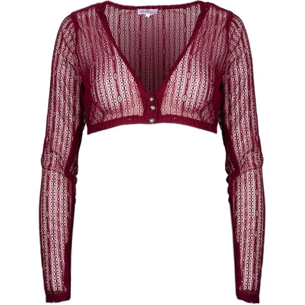 Marjo Dirndlbluse Hausham 3/4-Arm – V-Ausschnitt, Strukturmaterial, 100% Polyester, Ecru/weiß, Größe 46