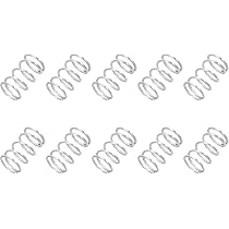 PATIKIL 10x Druckfeder 0,4x4x20 Mm – 304 Edelstah Produktbild-Vorschau 3