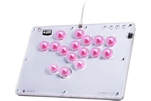 HARIKIKI Arcade Controller Stick, Game Fighter Teclado Keypad T16 Street Fight Joystick RP2040 Board para PS3/PS4/Steam PC/NS Switch