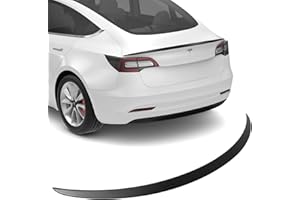 ‎BASENOR BASENOR Tesla Model 3 Leistung Spoiler Original Heckflügel ABS Mattschwarz Gen 2 2023 2022 2021 2020 2019