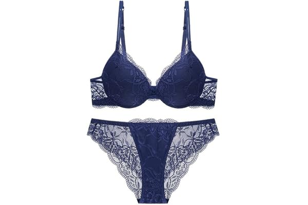 Sencylife Ensemble de Soutiens-Gorge Sexy pour Femme avec Soutien-Gorge Push-up rembourré à Armatures