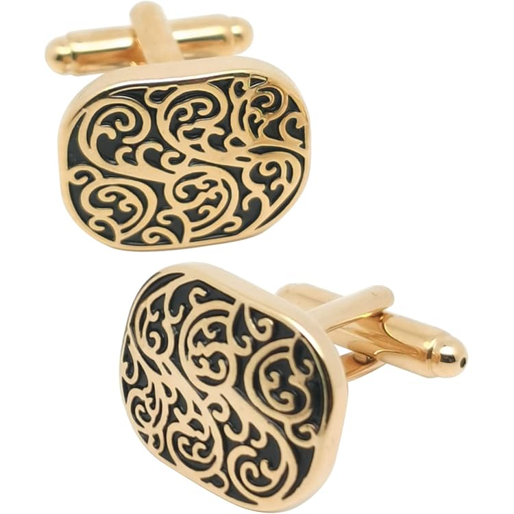 Space Cufflinks Jonwo Octagon Blue Goldstone Cufflinks For Men In Gift Box Silver Physics Cufflinks