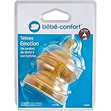 Bebe Confort Perfect Sense Set De 2 Tetines En Silicone Debit Moyen 0 Mois Taille M Amazon Fr Bebe Et Puericulture