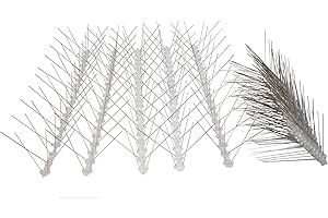 Pest Control Worldwide Pigeon spikes, bird repellent spikes, deterrent for birds, crows and flying pests, 5 Meters