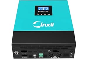 inxii inversor hibrido 3000w controlador solar 25A MPPT 4 tipos funcionamiento carga solar, prioridad actual, prioridad solar, carga híbrida convertidor 24v 220v