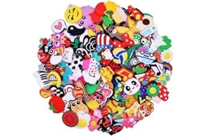 TOGHPUW 50/100pcs Al Azar Adornos Zapatos Adornos Para Zapatos Accesorios Adornos Zapatos Clip Shoe Charms Adornos Para Zapatos