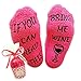Produktbild Luxuriöse Wein-Socken mit Muffin-Geschenk-Verpackung Muttertag Geschenke für sie mit der „If You can Read This Bring me Wine“ - Lustiges Wein-Zubehör für Frauen -Geschenk für Hauseinweihung