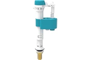 VeeBath Toilet Inlet Valve Bottom Entry, Inlet Float Valve 1/2 inch
