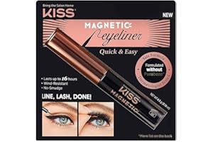 KISS Eyeliner do rzęs magnetycznych, czarny, 5g