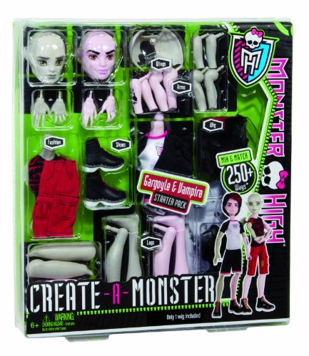 Monster High Create-A-Monster Gargoyle and Vampire Boy Set
