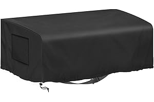 Kovshuiwe Housse de Protection pour Plancha,Dimension 60x45x25 cm, Couverture de Protecion Barbecue, Bâche Imperméable en 600D Oxford avec Élastique de Serrage,Facile à Poser,pour Plancha | Gazinière