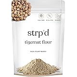 Strp'd - Farina di alta qualità di chufa extra-fine (400g), senza glutine e senza noci ricavara da chufa al 100% alto contenu