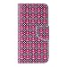 Produktbild Nancen Samsung Galaxy Note 4 / SM-N9100 (5,7 Zoll) Handy Lederhülle, Flip Case Wallet Cover with Stand Function, Folio Bookstyle Handytasche Soft Silikon Bunte Muster Tasche PU Leder Slim Shell Handyhülle.