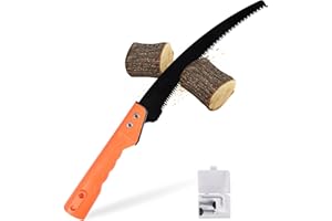 Plutohiker Astsäge für frisches Holz, Hochfestem Legierung Handsäge Professionelles Handsäge schneidet sauber und schnell für Äste(Stiel nicht im Lieferumfang enthalten)