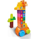 Fisher-Price Mega Bloks Matematik Arkadaşı Z&uuml;rafa, 30 Par&ccedil;alı GFG19