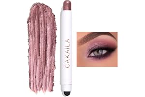 TIMIPOO Crema de sombra de ojos, lápiz de sombra de ojos, barra de maquillaje de ojos mate y brillante, maquillaje fluorescente con sombra de ojos impermeable de larga duración (09#)