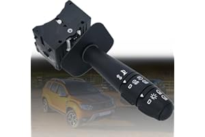 GÉNÉRIQUE Interruttore Devioluce Devio Luci Del Piantone Dello Sterzo Comando indicatore per Dacia Logan 2 MCV 2 Express Duster 1 Sandero 2,6001551361 6001548108