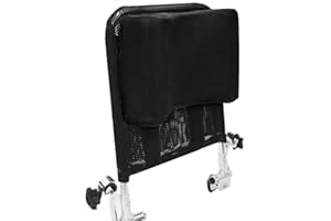 YUEHAI Einstellbare Rollstuhl Kopfstütze Rückenlehne Neck Unterstützung, Komfortable Sitz Zurück Kissen U Typ Kissen, tragbare Neck Rest Kissen Back Extension Kissen für Reise Rollstuhl Zubehör