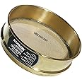 MANIKARN Test Sieve 8 inch (Diameter 200mm) 180 Micron Stainless Steel Mesh with Brass Frame (ASTM No. 80)