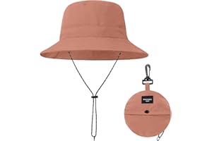 BBXWANG Packable Bucket Hats Women Adjustable Summer Lightweight Hat Foldable Beach Fishing Cap