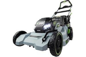 CHERVON EGO Cordless Lawnmower LM1903ESP: 56v Li-ion Battery 47cm Cutting Width with Self-Propelled drive. Includes 5Ah Battery and Rapid Charger