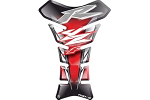 Protège-réservoir adhésif TANKPAD, TANKSCHUTZ, PROTECTION DE RESEVOIR, résine effet 3D compatible avec Yamaha Yzf Yzf125r Yzf125 125r 125 r Thundercat Thundercat Thunderace Movistar Vr46 Vr R1 R6 v7