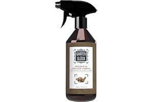 Garten Glück® Spray Anticaracoles y Babosas -500ml- Protección Natural para Plantas, Huertos y Jardín - Uso Interior y Exterior - Aceite de Menta y Tomillo - Alternativa a Veneno Caracoles y Babosas