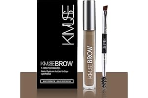 Allbesta Augenbrauen Farben Dye Gel Eyebrow Tinting Tattoo Langanhaltend (#01 BRUNETTE)