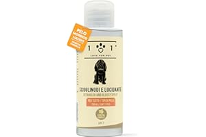 101 LOVE FOR PET Spray Sciogli Nodi, Districante e Lucidante Naturale Cani, 100ml - con Ingredienti e Oli Vegetali - Aiuta a Districare i Nodi e Lucida Il Pelo - Adatto per Tutti Tipi di Pelo, Linea 101
