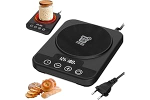 MIUUIPI Sauerteig Starter Wärmer, Brotbacken werkzeuge 70-100°F, Wärmematte Sauerteig mit 12-Stunden-Timer & Speicherfunktion, Backwärmer Perfekt für Sauerteigfermentation & Haus Backen