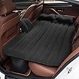 VARNIRAJ Import & Export Car Travel Inflatable Car Bed Mattress with Two Air Pillows, Car Air Pump and Repair KitTravel,Trips,Camping,Picnic, Pool & Beach |Universal Fit (Black)