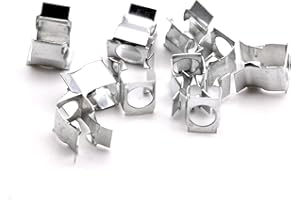 HAOTOM 10PCS Engine Compartment Cover Plate Screw Clips Base Spring Clamps Compatible For Porsche Cayenne 2003-2006 2008-2010