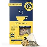 HOTTEA MAMA | Morning Rescue | Organic Lemon & Ginger Tea | Pregnancy Nausea Relief, Heart Burn, Digestion | Caffeine Free |