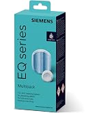 Siemens TZ80002 Lot 6 Tablettes Détartrage – Pour Machines à Café EQ Series & Surpresso, Protection Calcaire + Corrosion
