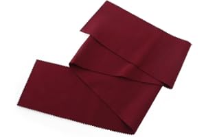 Vorcool - Gamuza protectora de polvo de teclado de piano, 128 x 15 cm (roja)