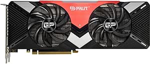 Palit GeForce RTX 2080 Dual 8 GB GDDR6 NE62080020P2-180A 256 Bit, 7680 x 4320 Pixel, PCI Express x16 3.0Graphics Card