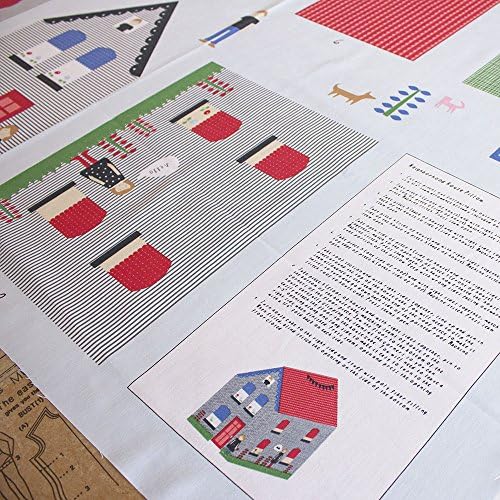 Windham Neighborhood House Kit Panel Sewing Fabric (Priced Per Metre)