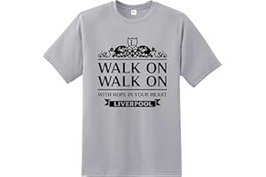 DAILY APPAREL Liverpool Champions T-Shirt Walk On Adult – Premier League Winners Celebration Tee for Scousers | Quality Printed Unisex Fan for Him | Football Shirt Match Day Supporters Apparel