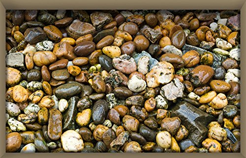 Ungfu Mall 1 PC 3D Badezimmer Wasserdicht Cobblestone Muster Fußboden-Aufkleber Anti Slip Waschbar Dusche-Raum-Dekor - 6