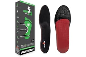 Plantillas Metatarsalgia SMOU Meta Premium – Con Almohadilla Metatarsal y Soporte Arco – Para Neuroma de Morton y Pies Planos – Gel PU y Memory Foam – Plantilla Hombre y Mujer Uso Diario
