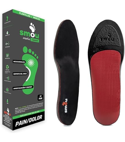 Semelles Orthopédiques Anti-Douleur Métatarsienne - Soutien Voûte + Coussinet Morton & Fascite - XS Homme/Femme
